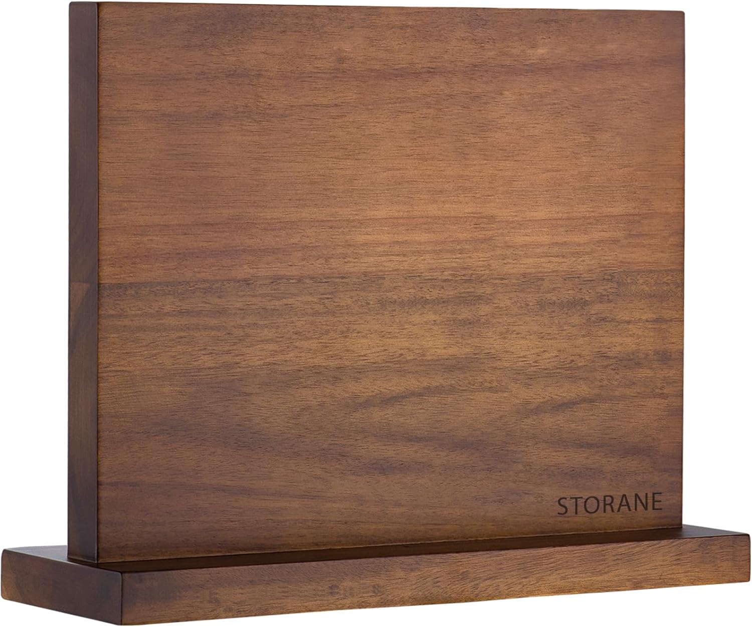 Storane Magnetic Knife Block - Acacia Wood Double Sided Holder
