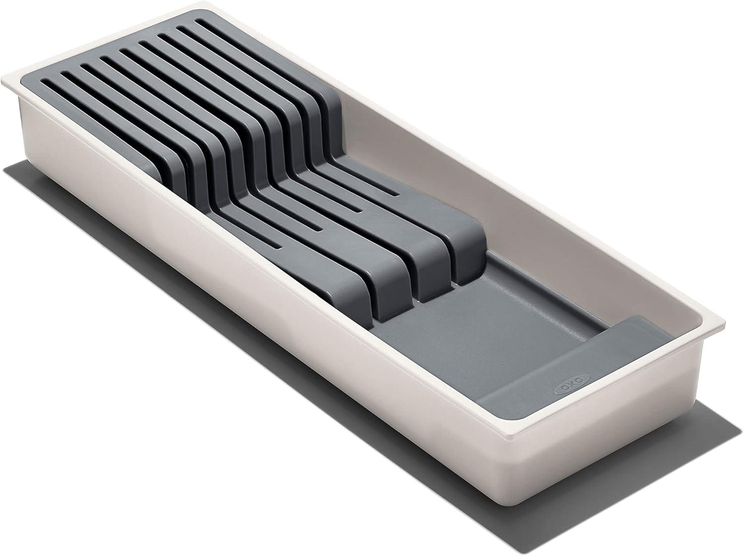 OXO Good Grips Kitchen Drawer Knife Organizer White