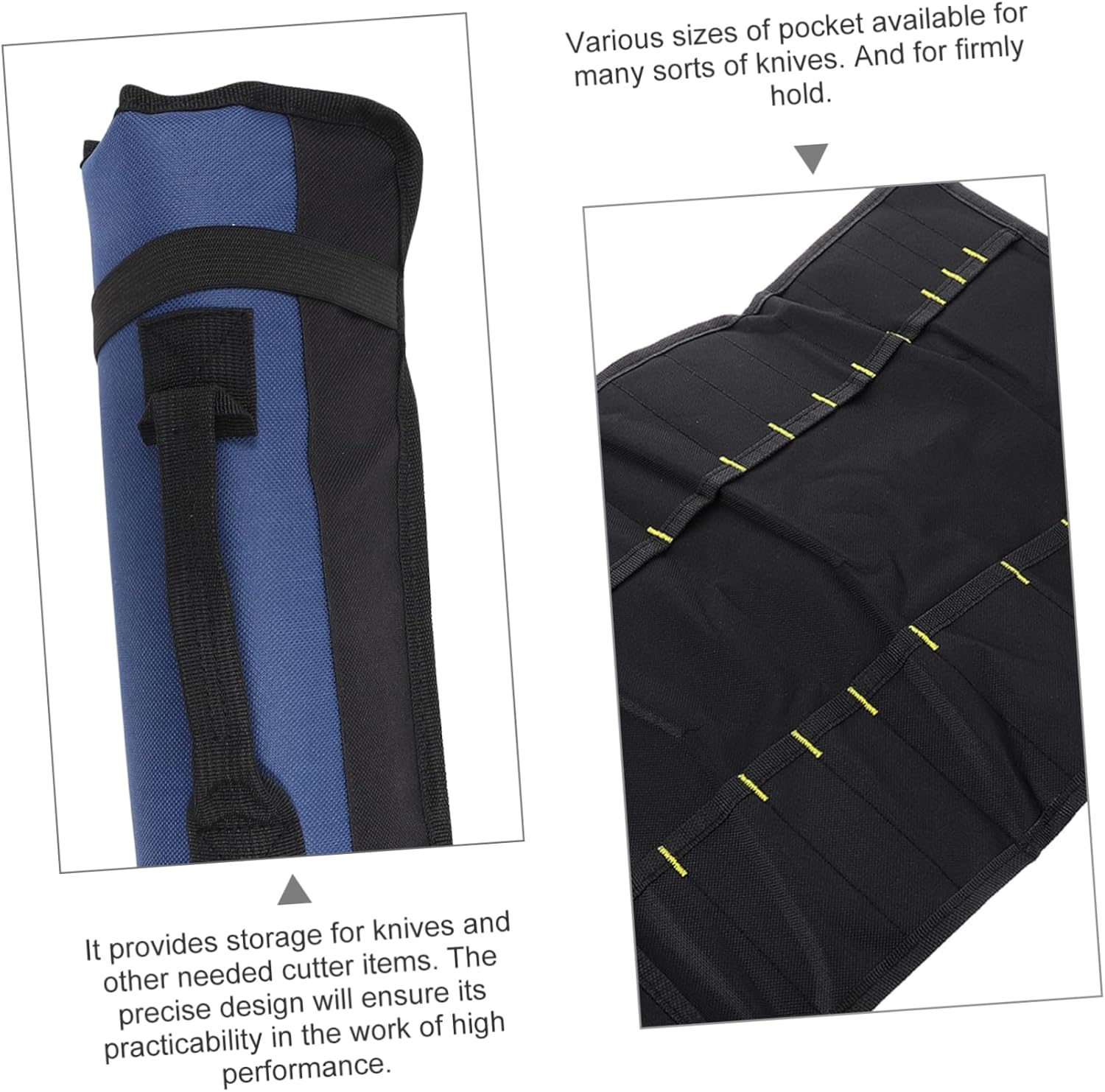 VINTORKY Chef Knife Storage Case 22 Pockets