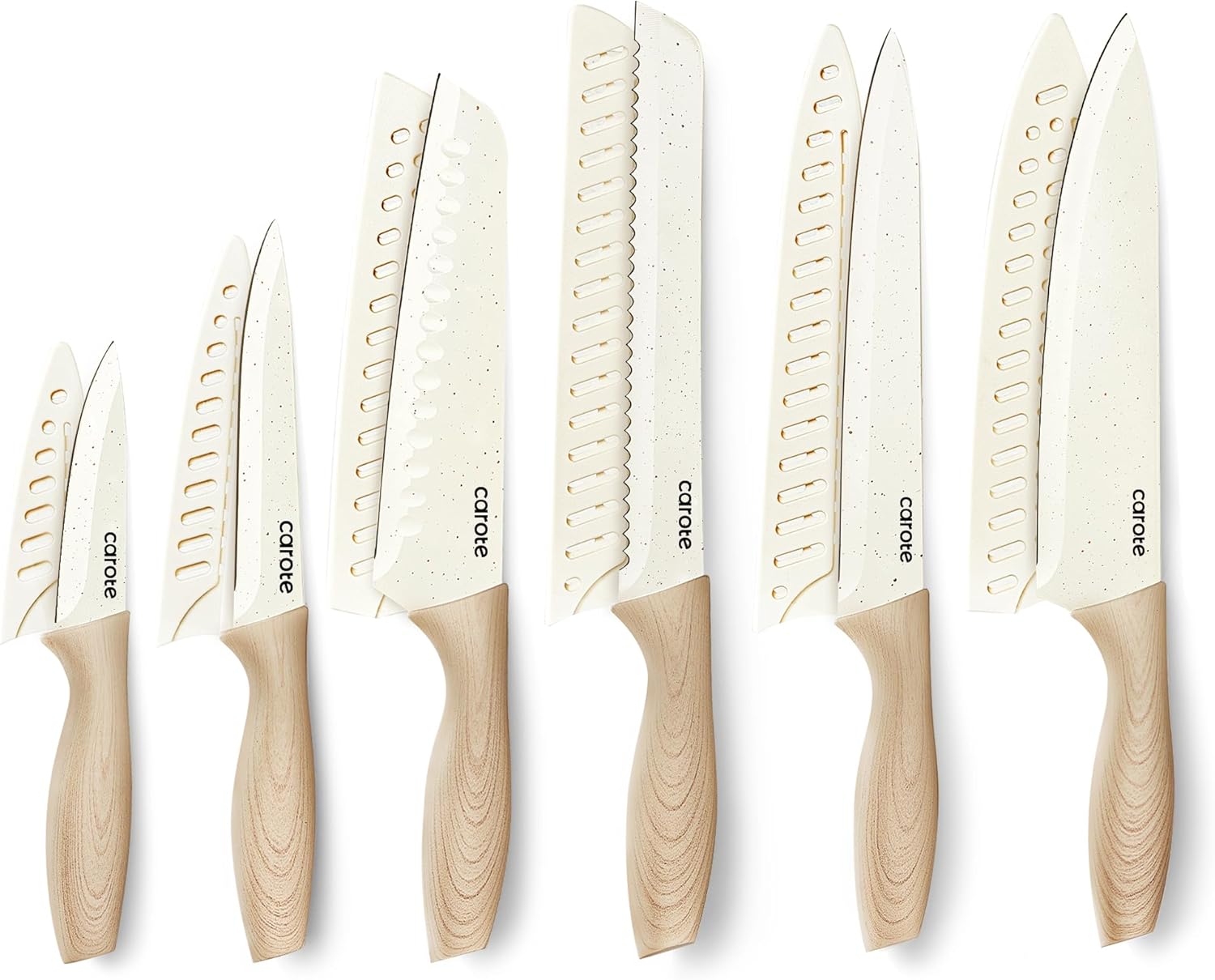 Premium 12-Piece Knife Set by CAROTE
