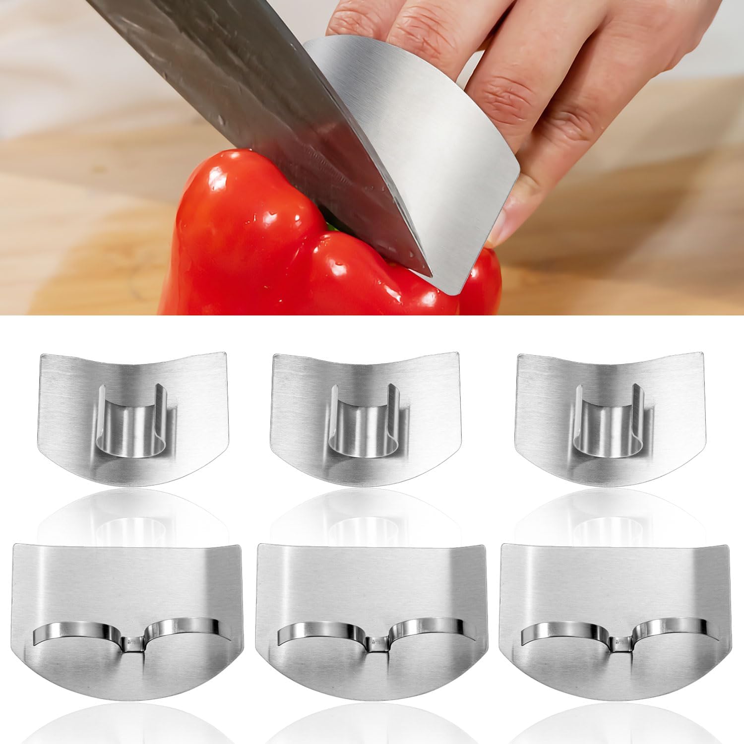 Stainless Steel Finger Guards for Cooking