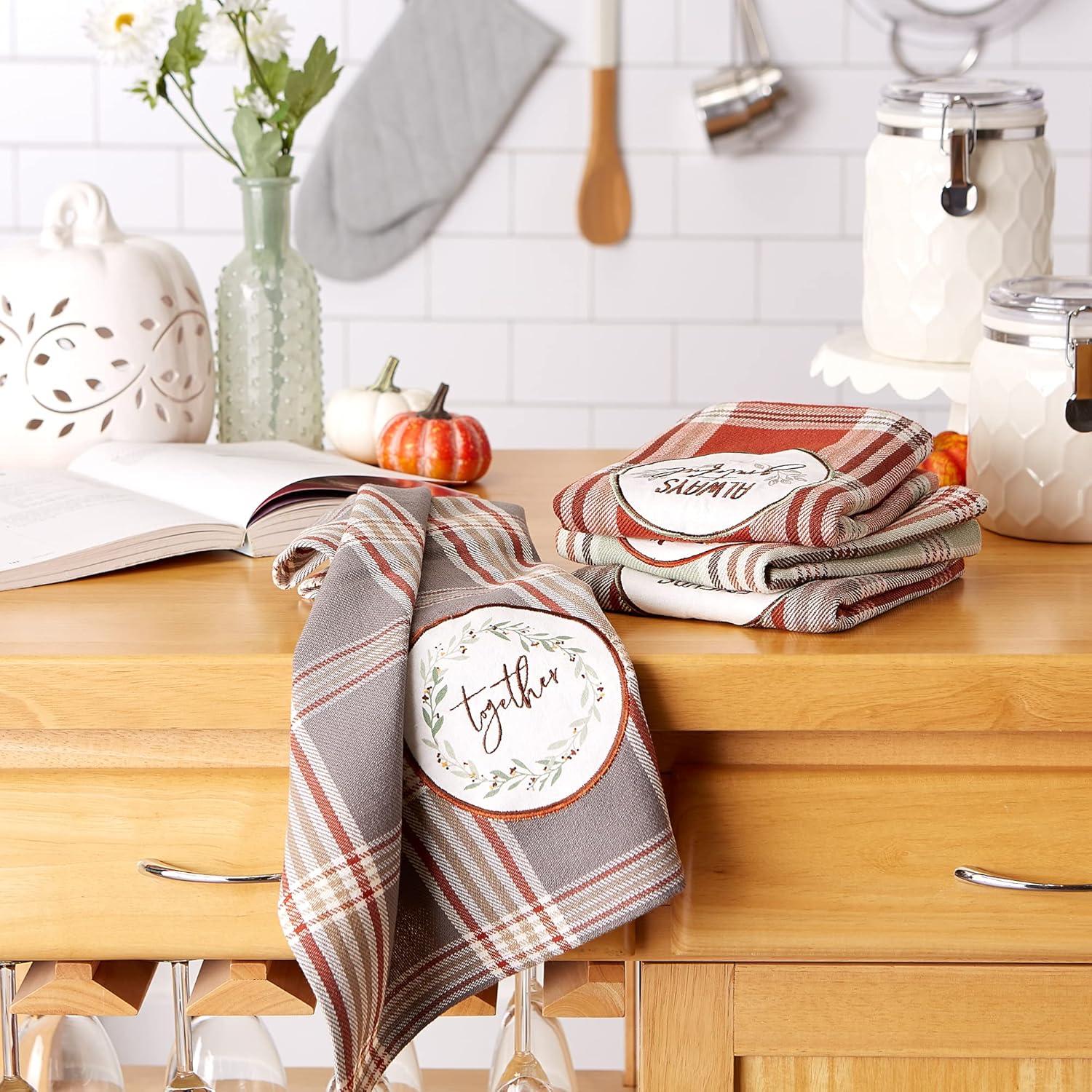 Thanksgiving Fall Kitchen Towels