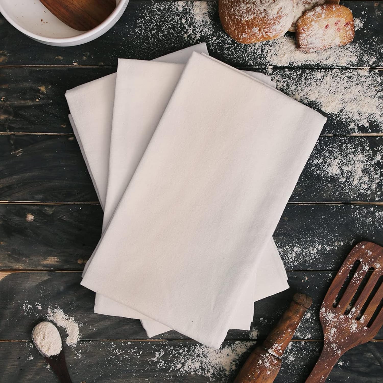 Modern Geometric Kitchen Towels