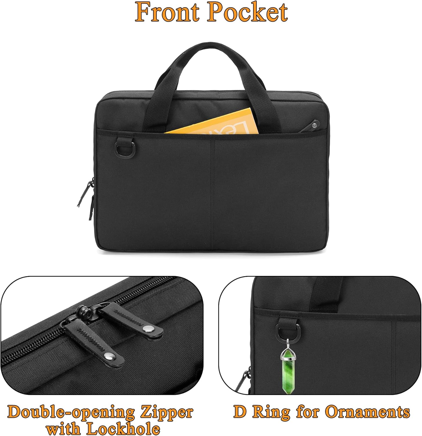 Samdew Chef Knife Bag with 20 Slots and Lockhole 1