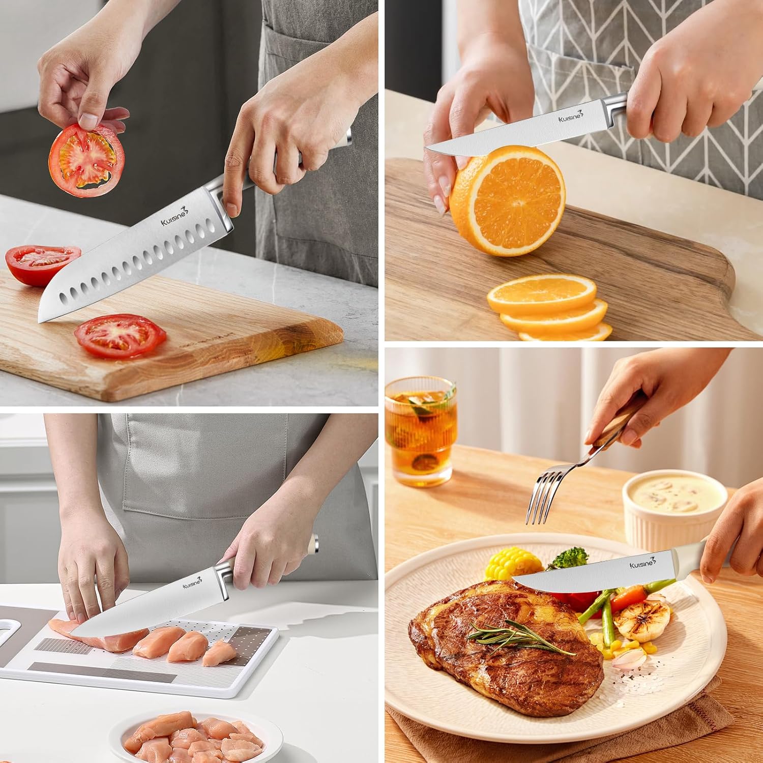 15-Piece Chef Knife Set