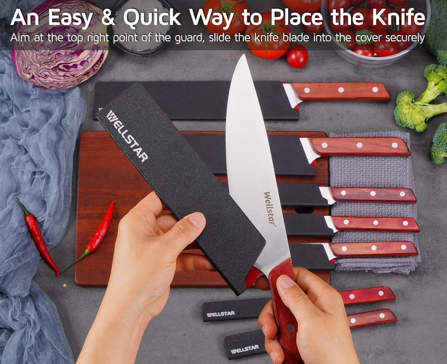 WELLSTAR Knife Edge Guards Set