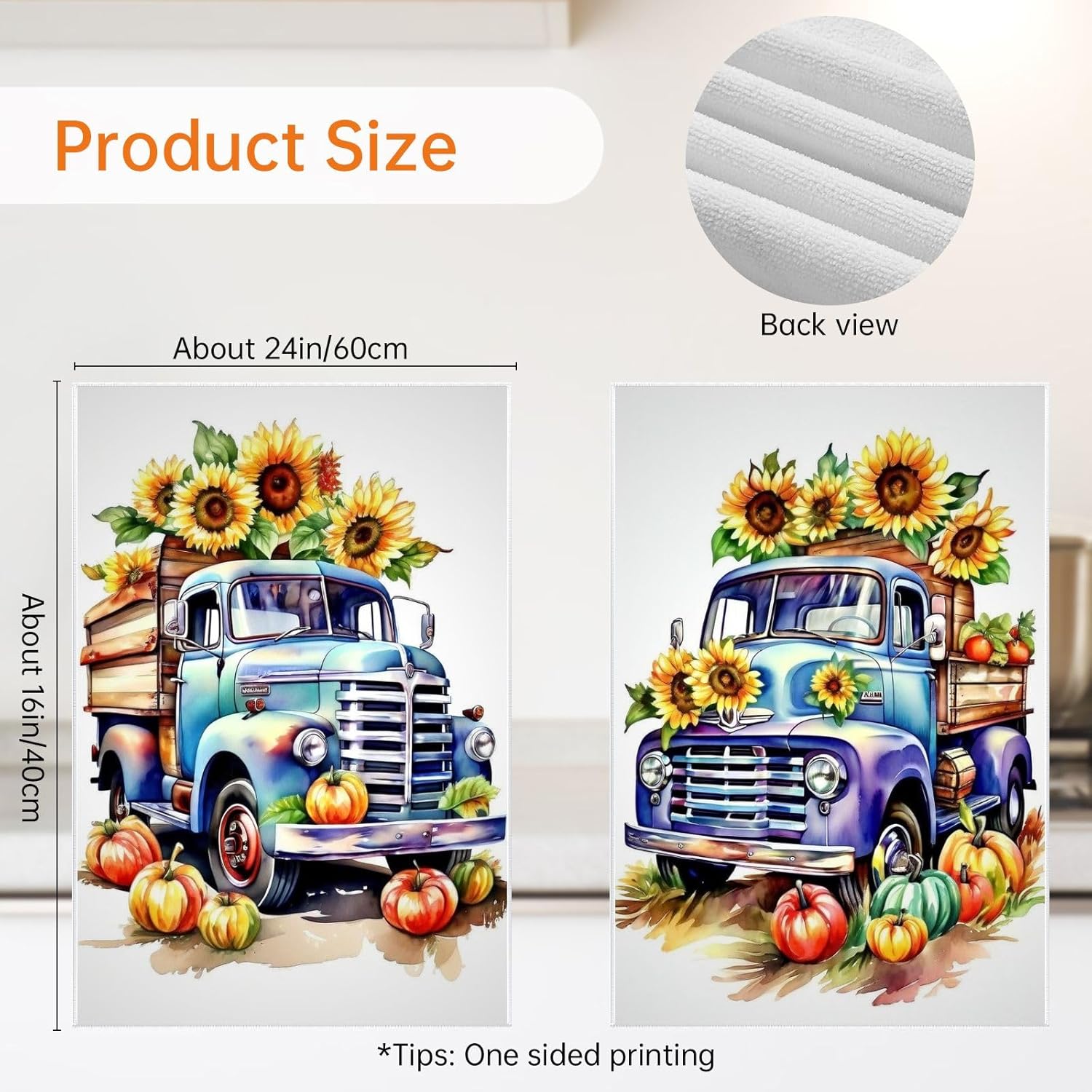 Cozy Corner Comforts Modern Autumn Tea Towels