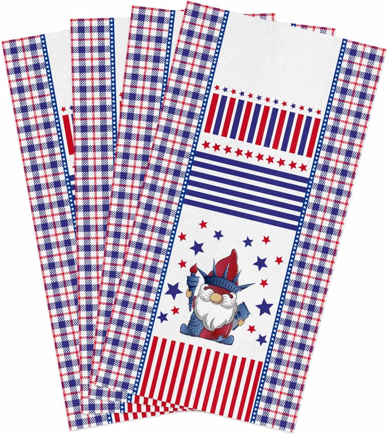 Durable Soft Kitchen Towels for Independence Day