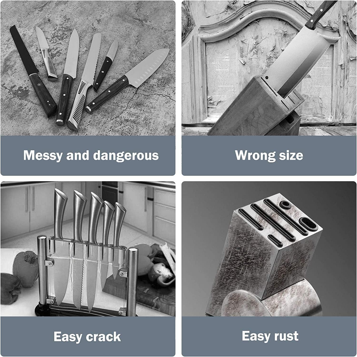 Efficient Kitchen Knife Storage