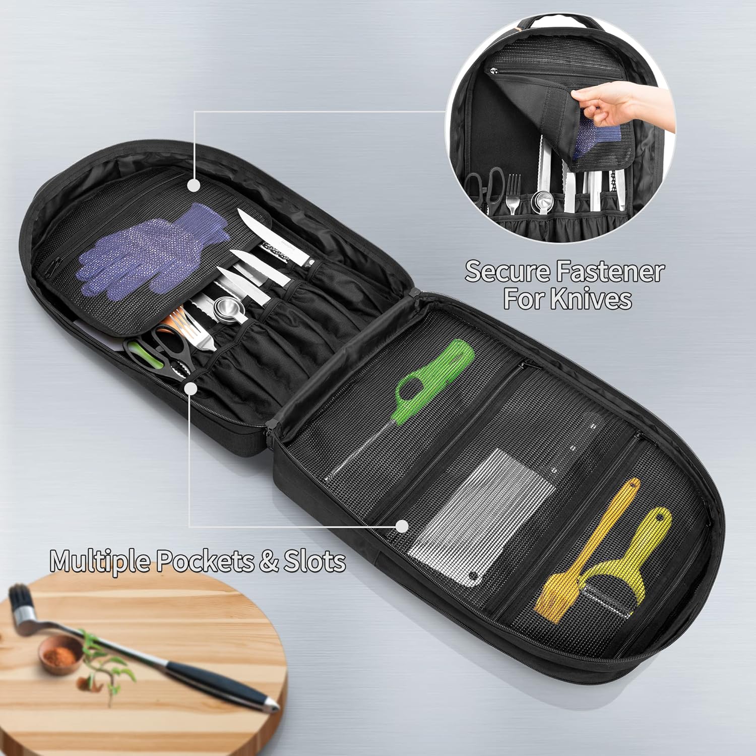 Professional Chef Knife Tote Bag
