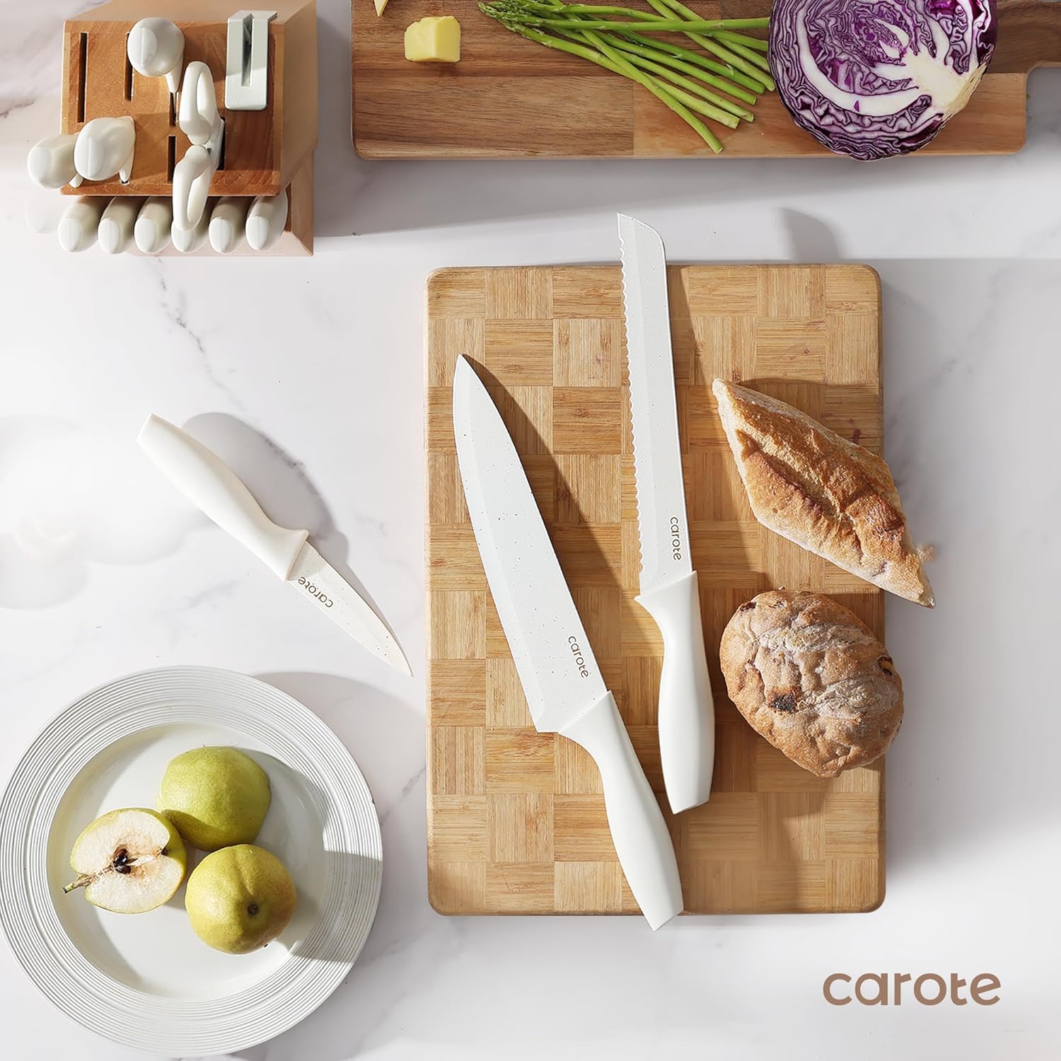 Elegant 15-Piece Knife Set