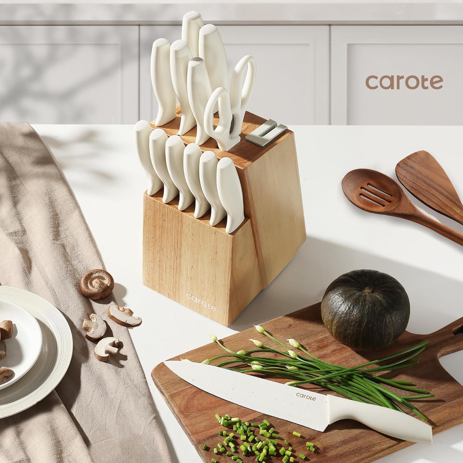 Elegant 15-Piece Knife Set