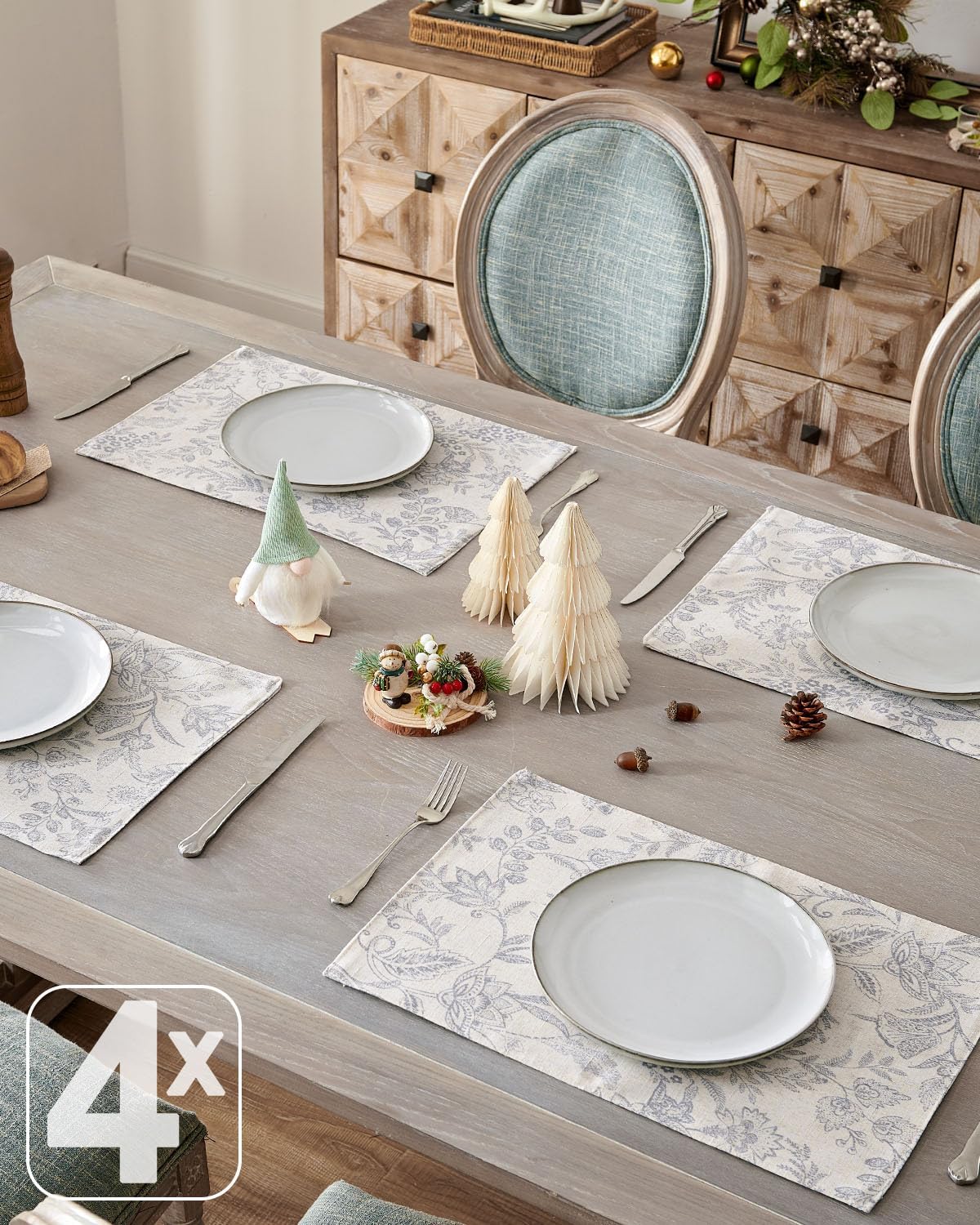 Sturdy Fall Floral Placemats