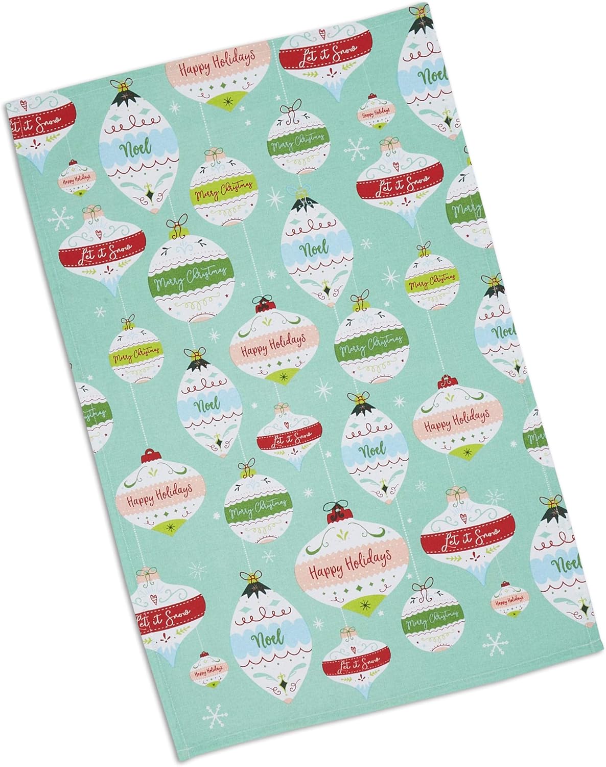 DII Holiday Dish Towels Set - 18x28 Made for Your Kitchen