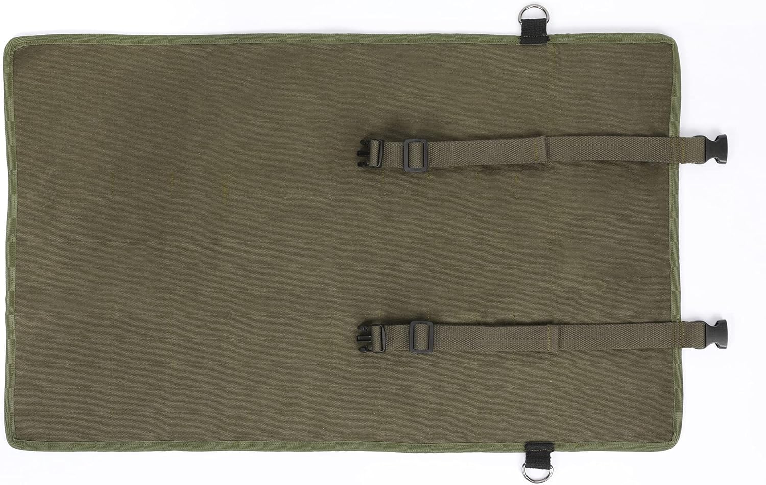 Heavy Duty 16 Oz Waxed Canvas Knife Roll Case