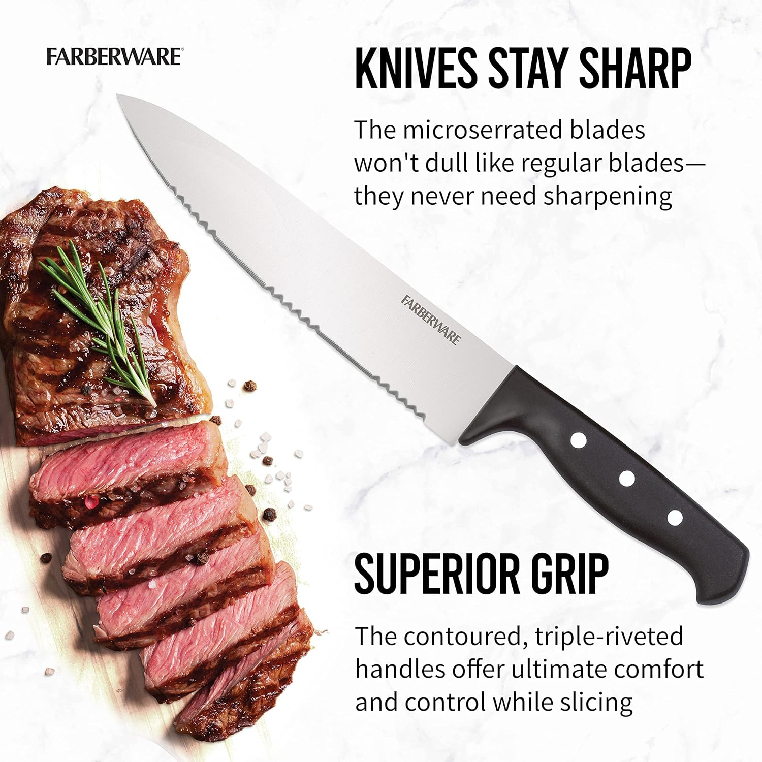 Bundled Precision Farberware Cutting Tools Set