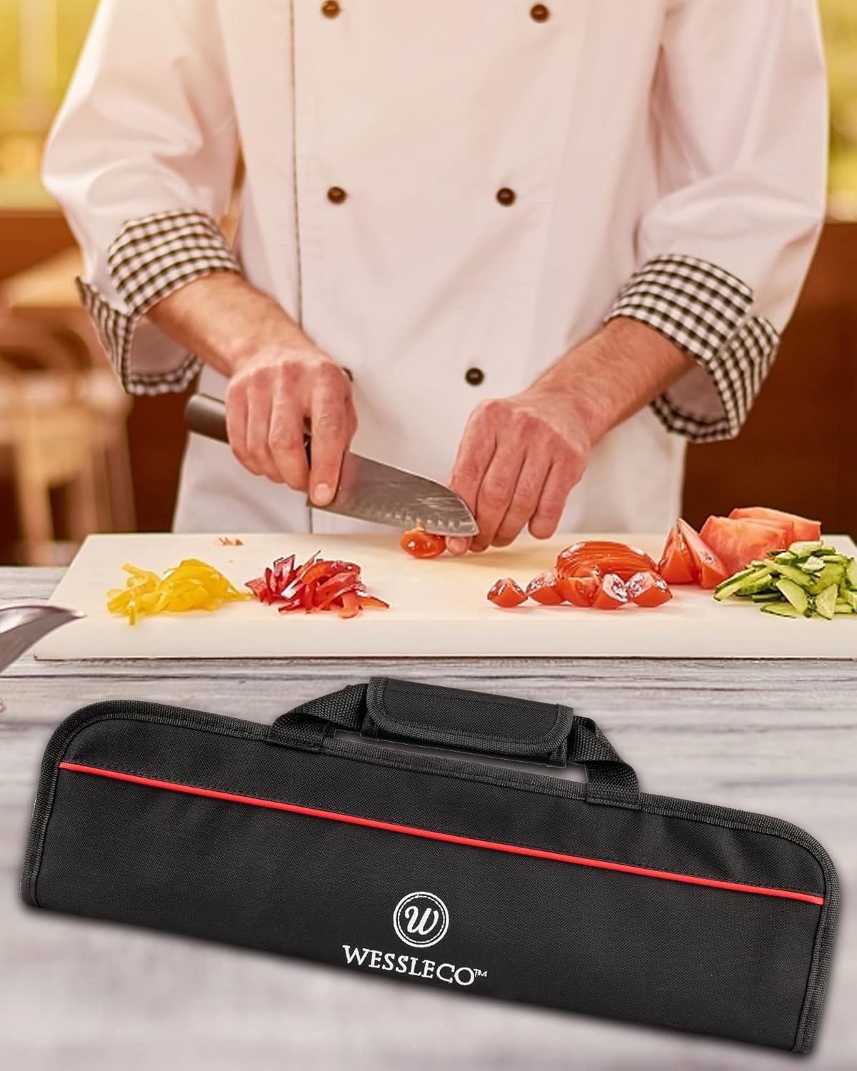 Premium 5-Slot Knife Carry Case