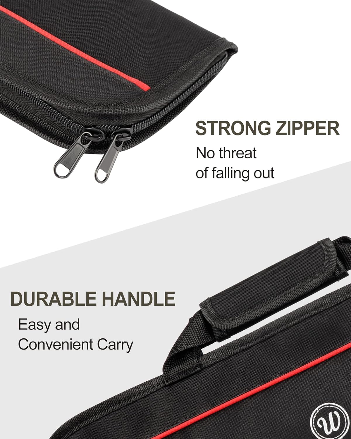 Premium 5-Slot Knife Carry Case