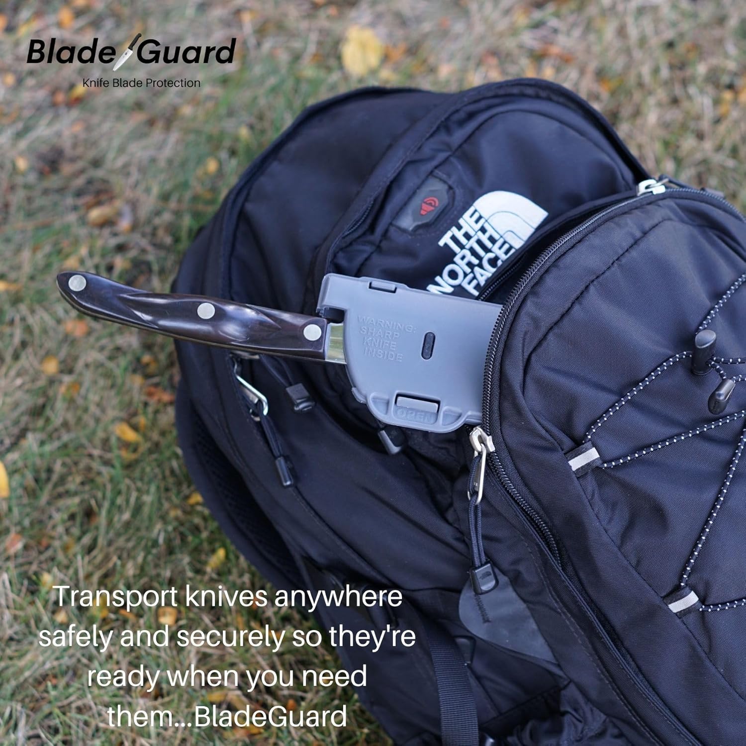 Agilux Blade Guard Knife Blade Protection Cover Grey 8
