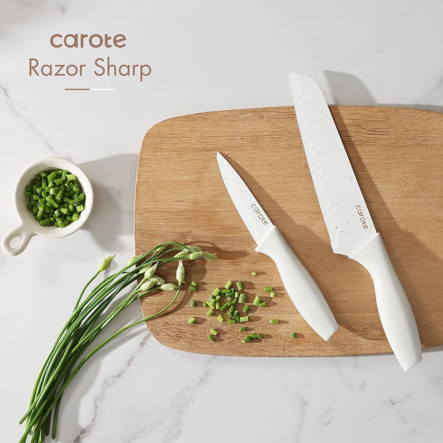 Elegant 15-Piece Knife Set