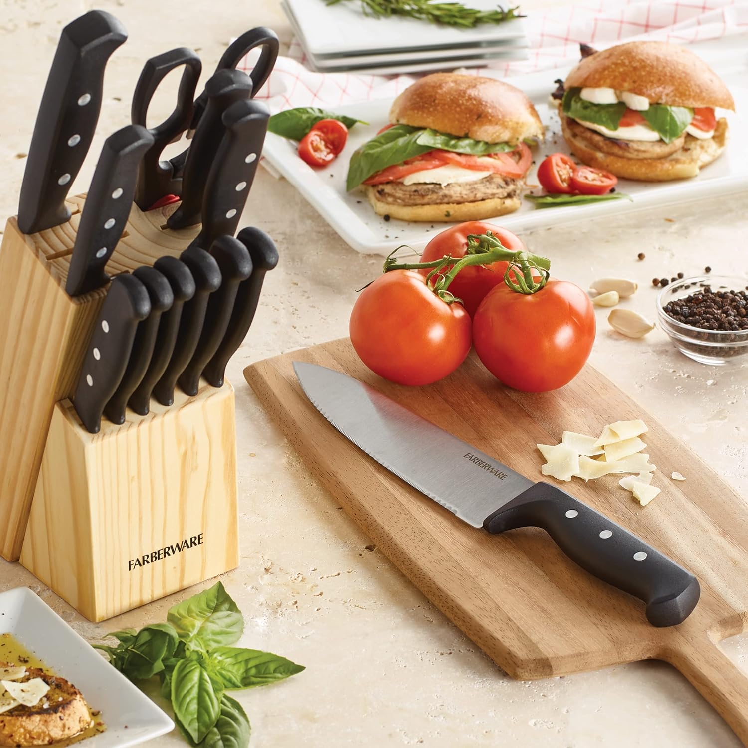 Bundled Precision Farberware Cutting Tools Set