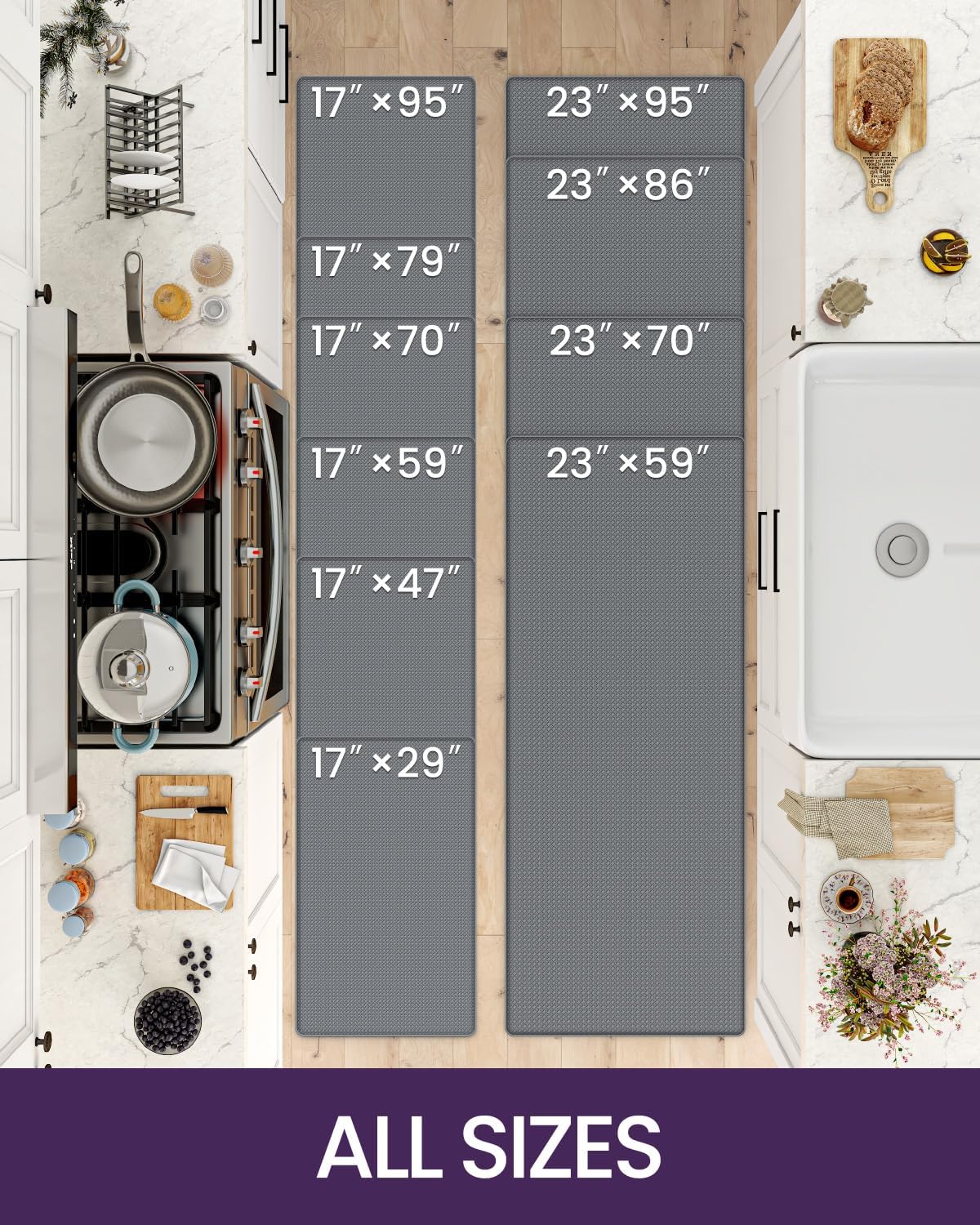 Premium Anti-Fatigue Kitchen Mat