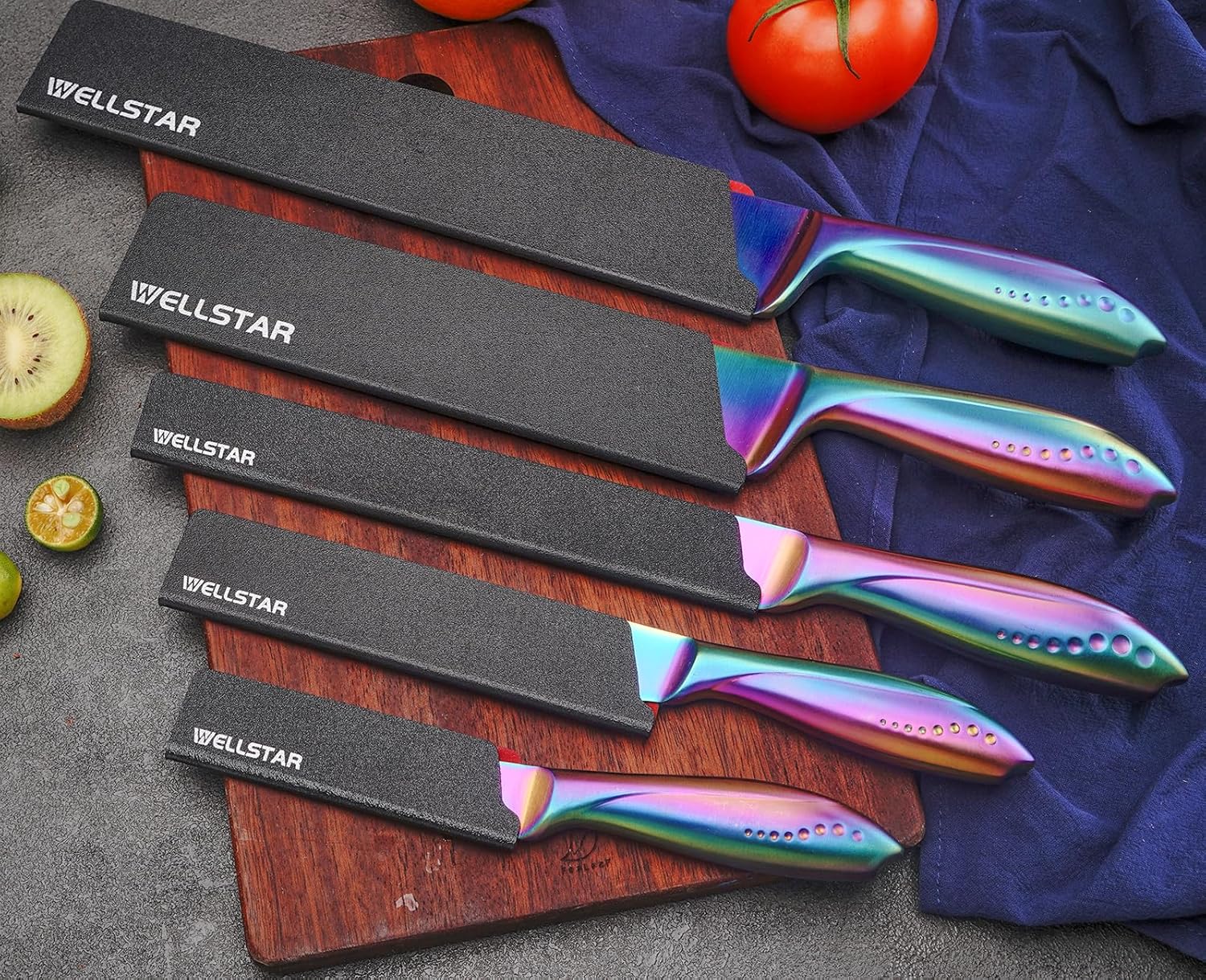 WELLSTAR Knife Edge Guards BPA-Free 5-Piece Set
