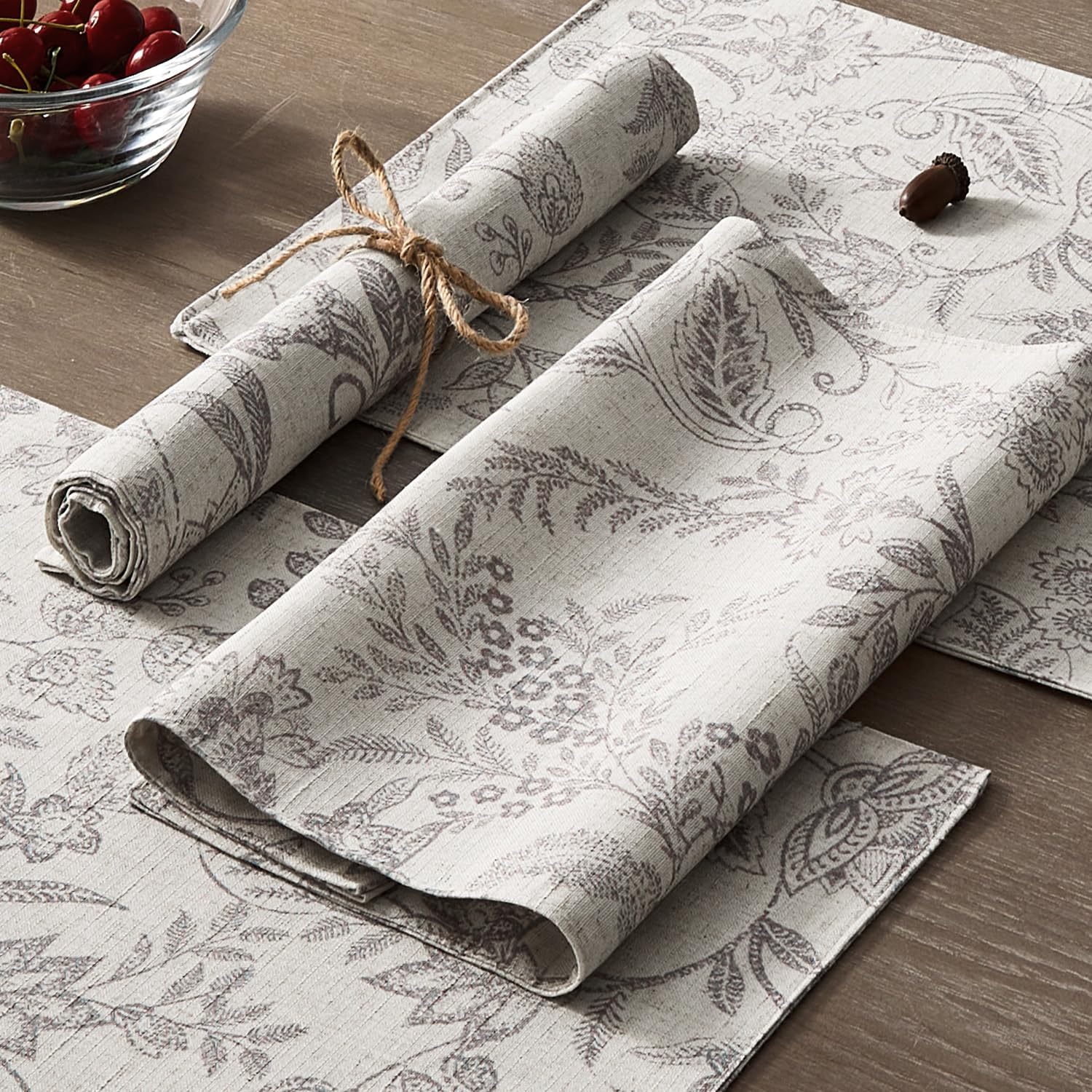Sturdy Fall Floral Placemats