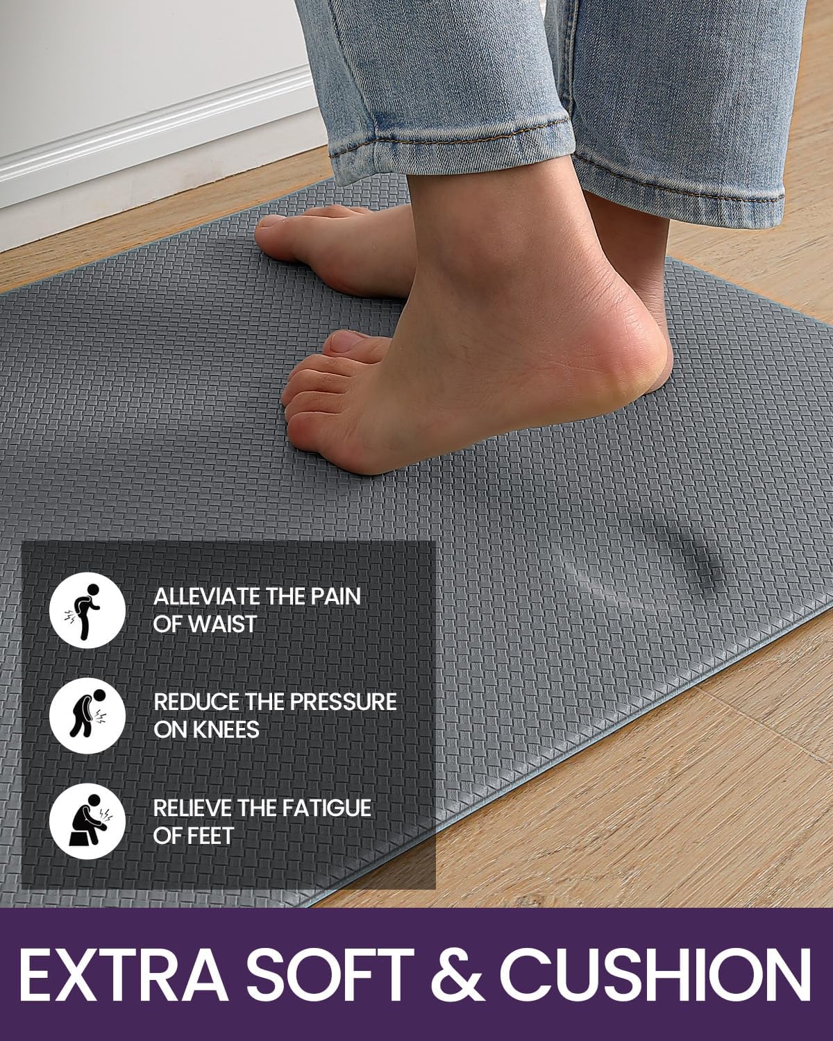 Premium Anti-Fatigue Kitchen Mat