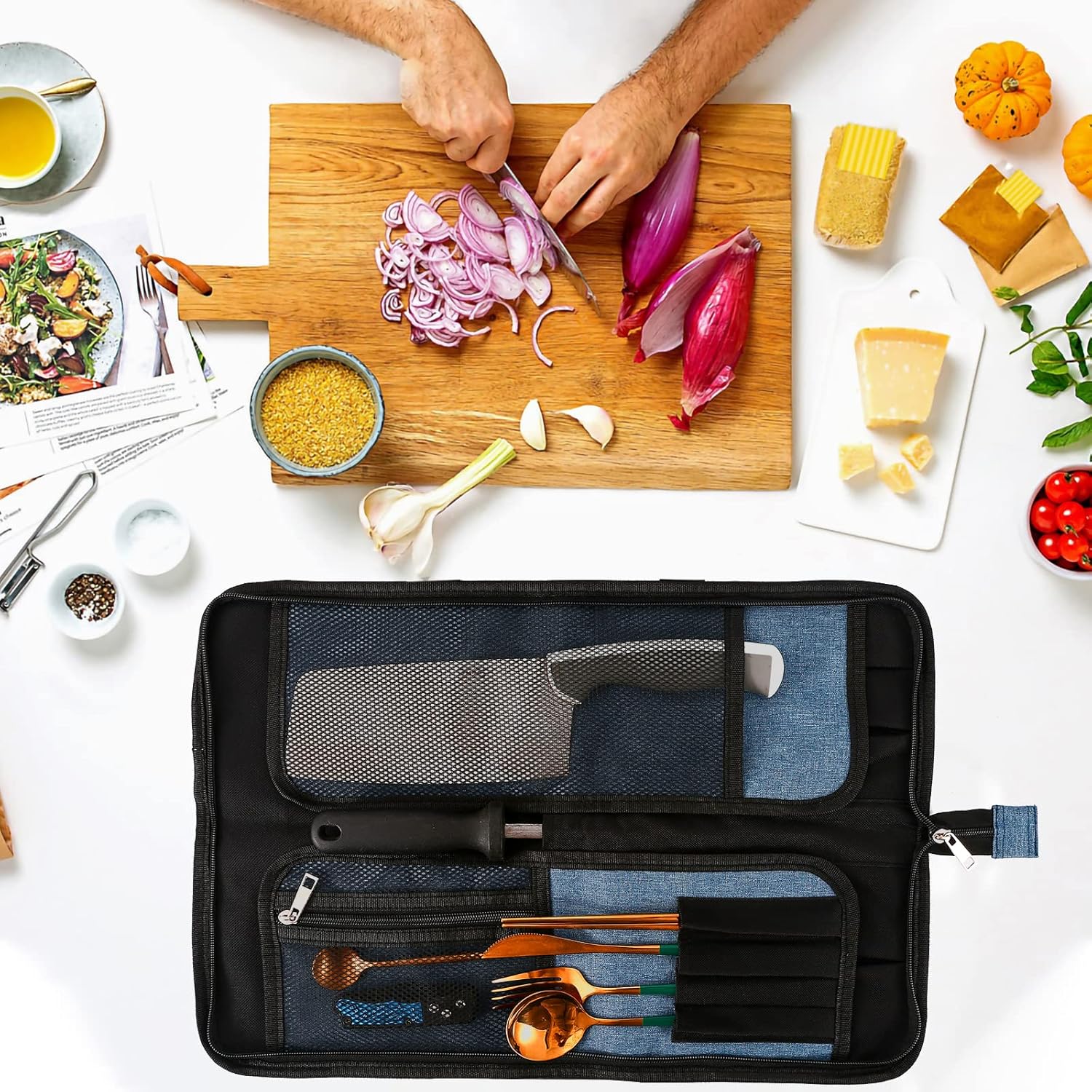 Chefs Knife Roll Bag