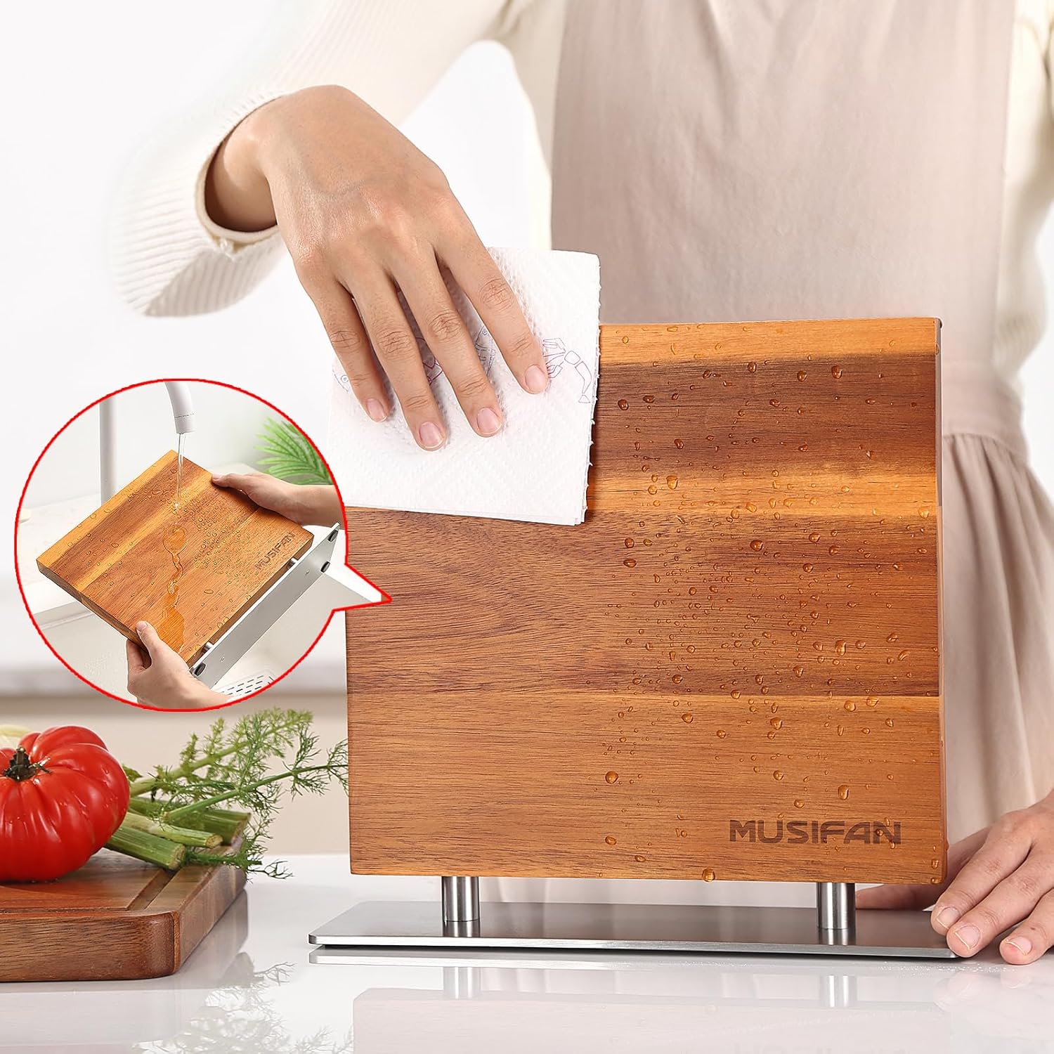 Sturdy Magnetic Knife Strips Holder for Kitchen Storage Organization