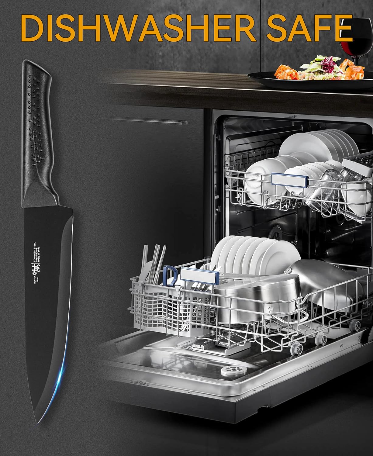 Hundop 15-Piece Knife Set