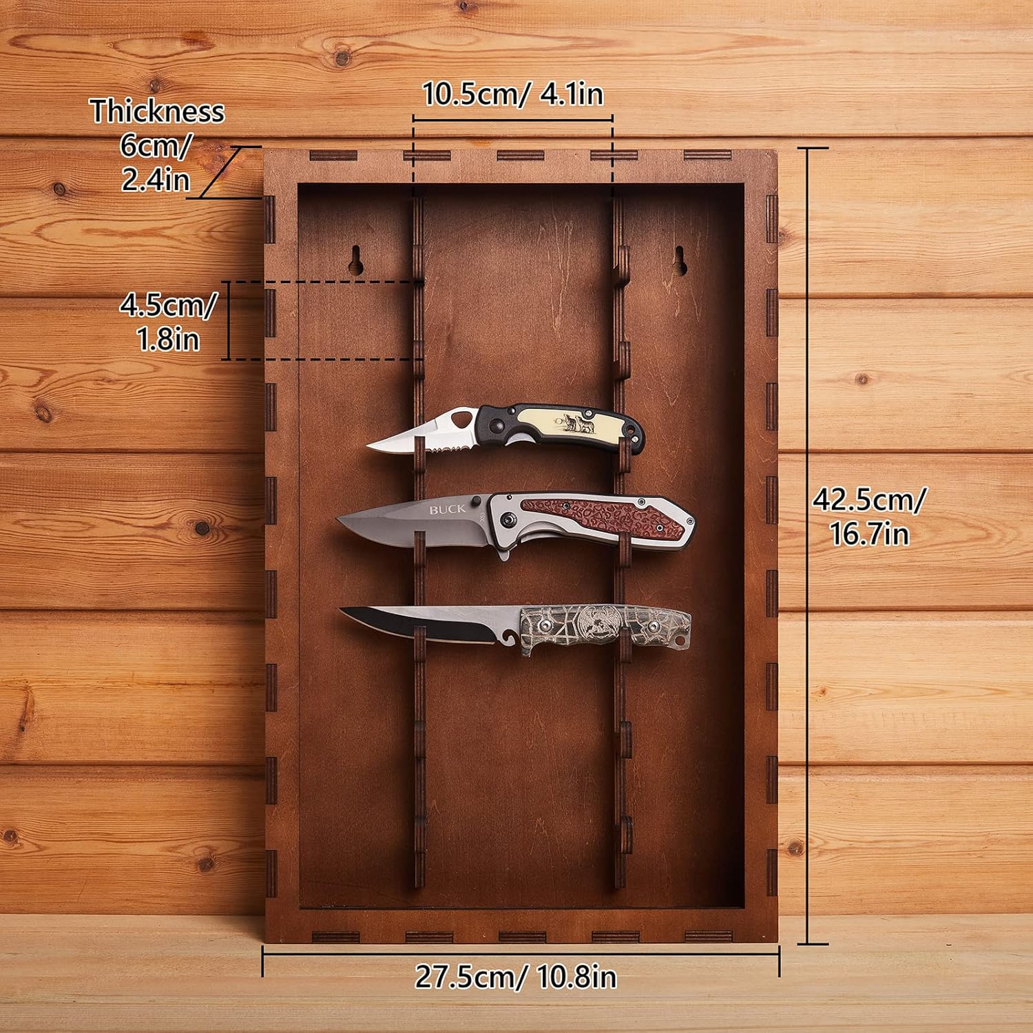 ZAYALI Pocket Knife Display Stand