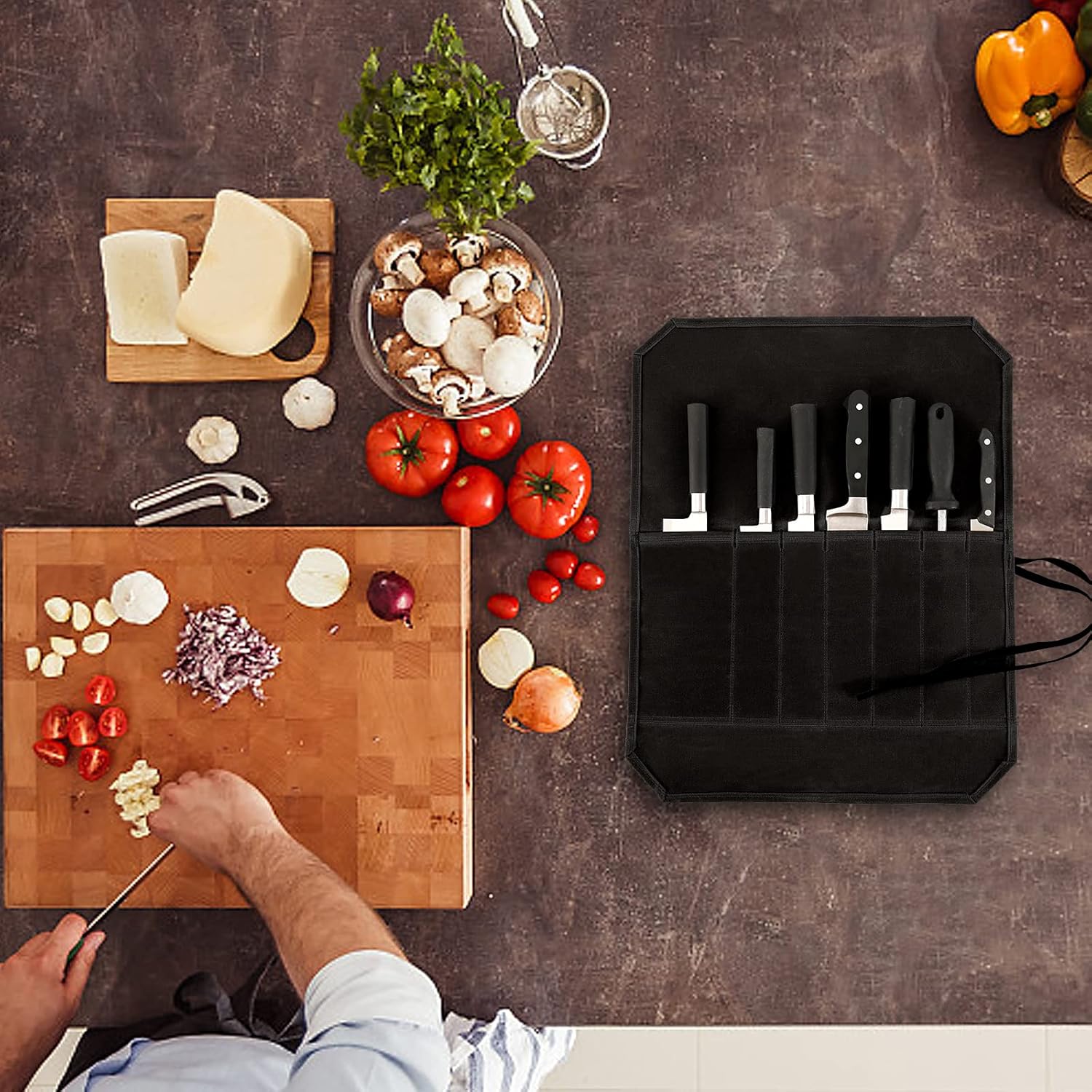 Kinetic Edge Chefs Knife Roll Case