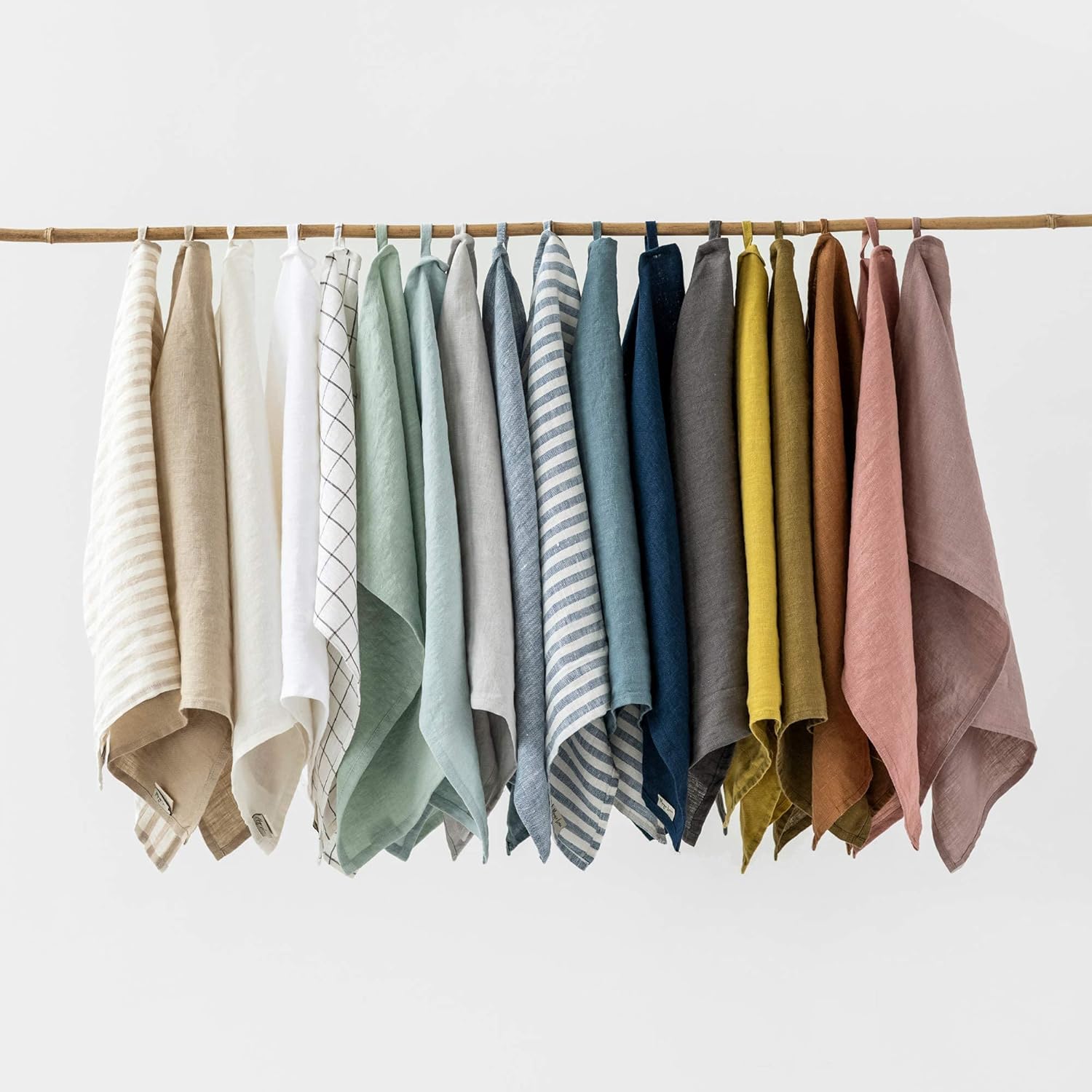 Perfect Linen Tea Towels Set of 3 Soft Eco-Friendly Daily Use