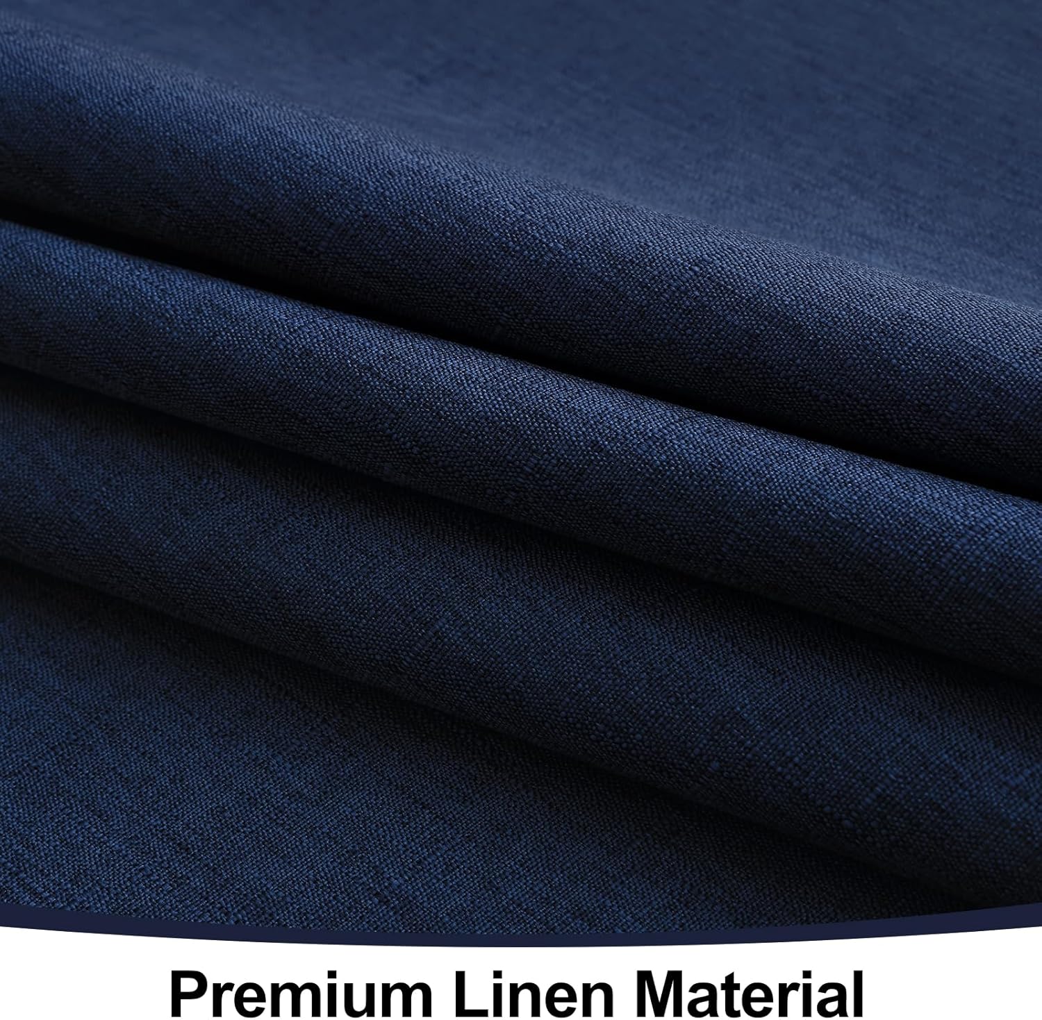 Smiry Water Repellent Tablecloth 52x70-inch Navy