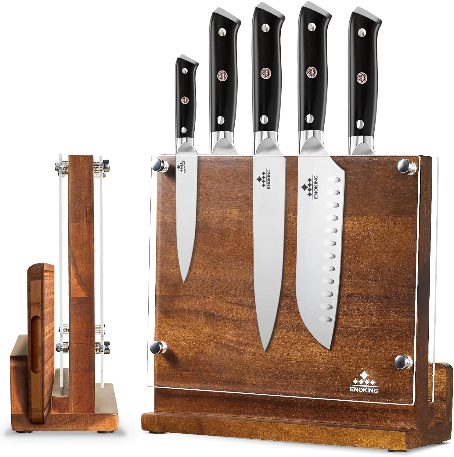 Magnetic Kitchen Knife Block Durable Safe Kitchen Organizer