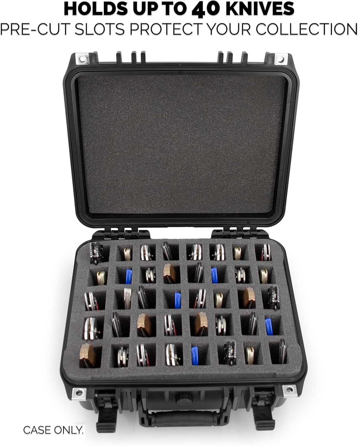 Secure Durable 13 Folding Knife Case