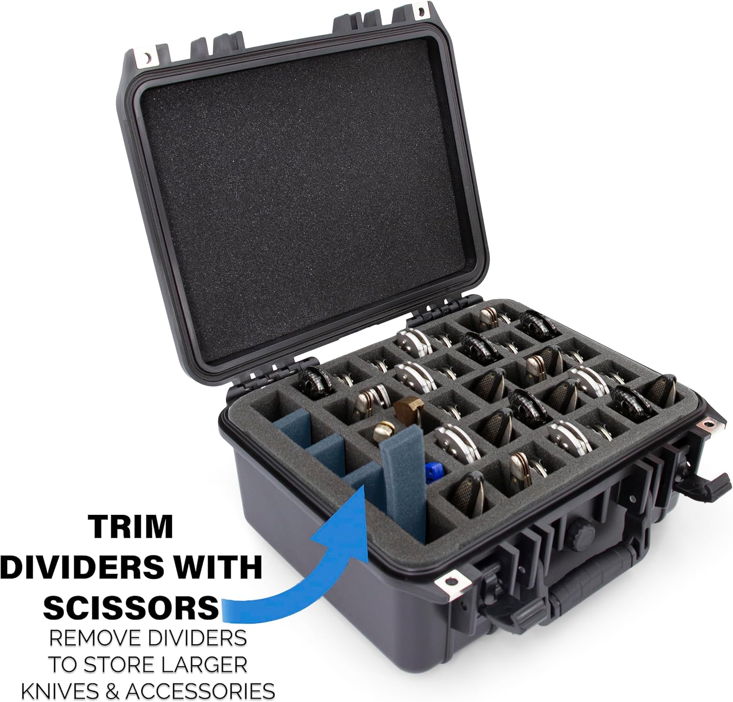 Secure Durable 13 Folding Knife Case