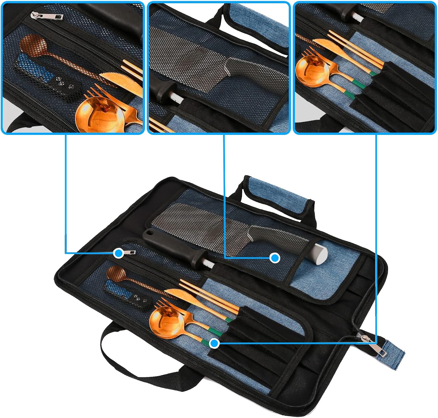 Chefs Knife Roll Bag