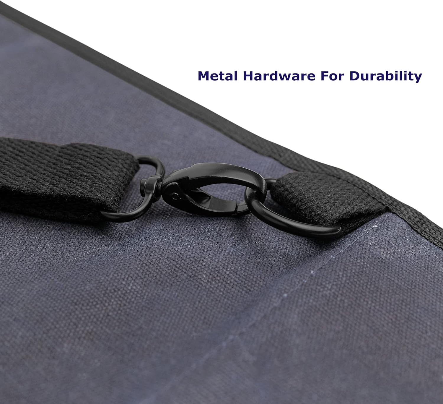 Knives in a Knife Roll Bag Navy Blue