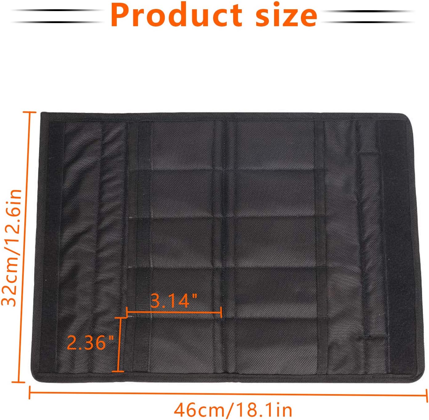 10-Pockets Knife Case for Butterfly Knives Folding Knives and Survival Tools