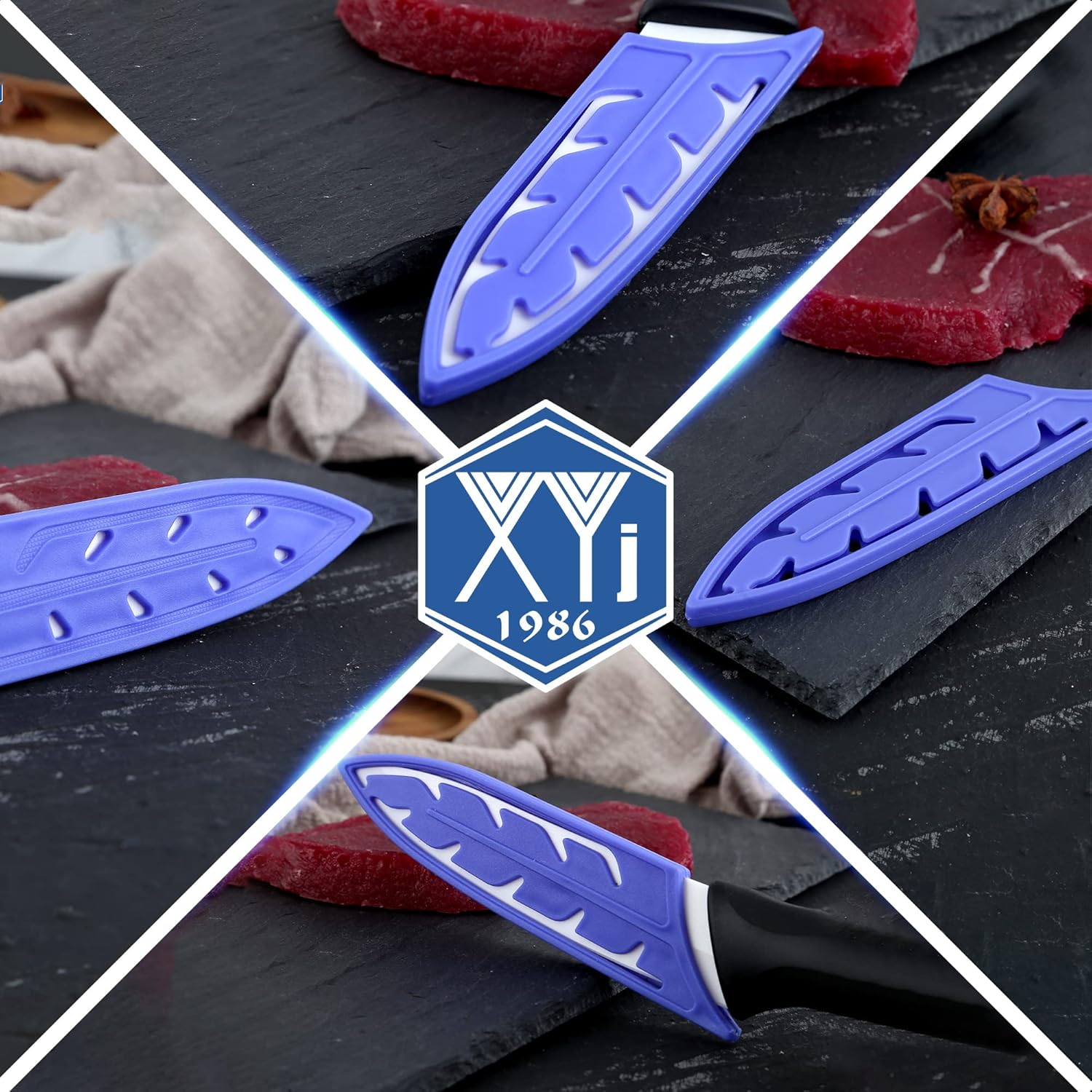 2-Piece Set of Safety Knife Covers