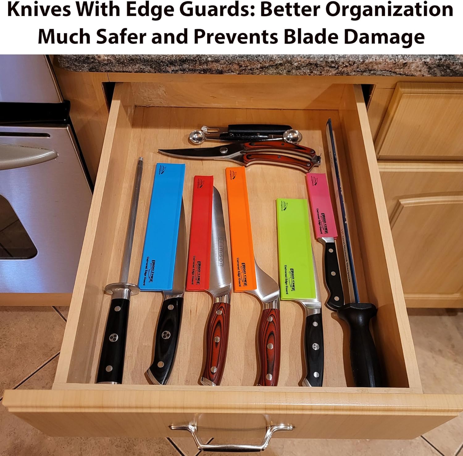 Ergo Chef 5pc Knife Edge Guard Set