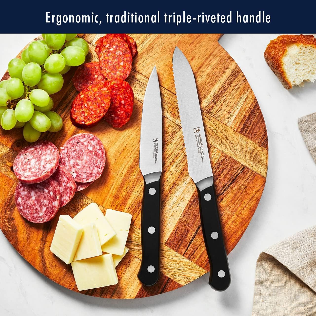 Professional Quality 12-Piece Knife Set by Henckels