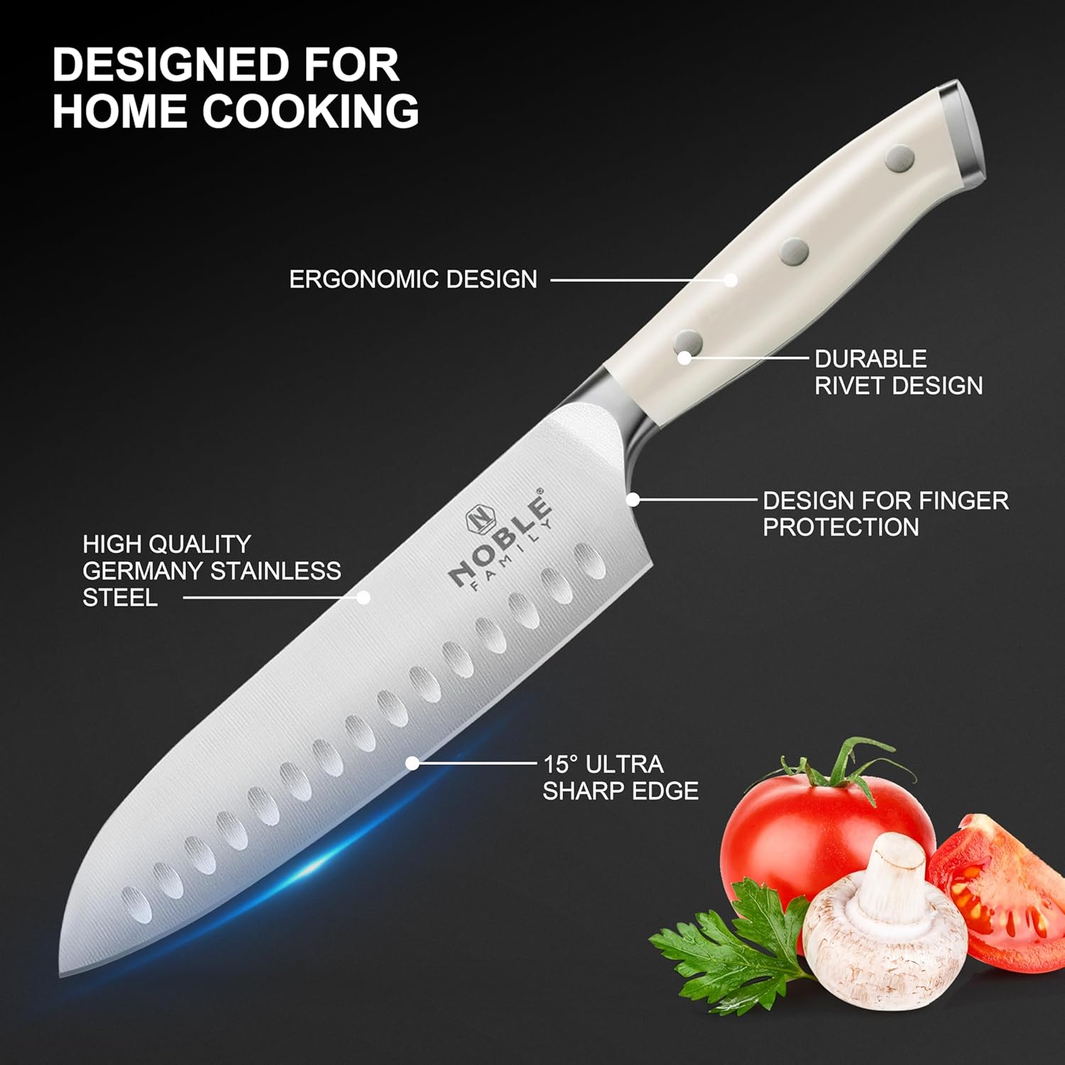 16-Piece Professional Knife Set for Kitchen Promotion