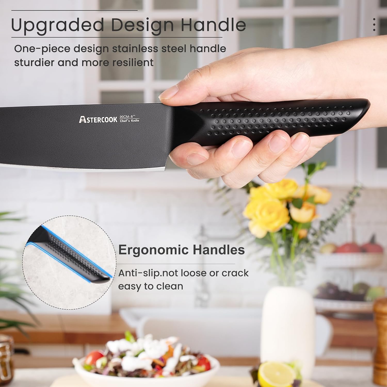Astercook Premium Knife Set Transform Your Kitchen with 15-Piece Collection