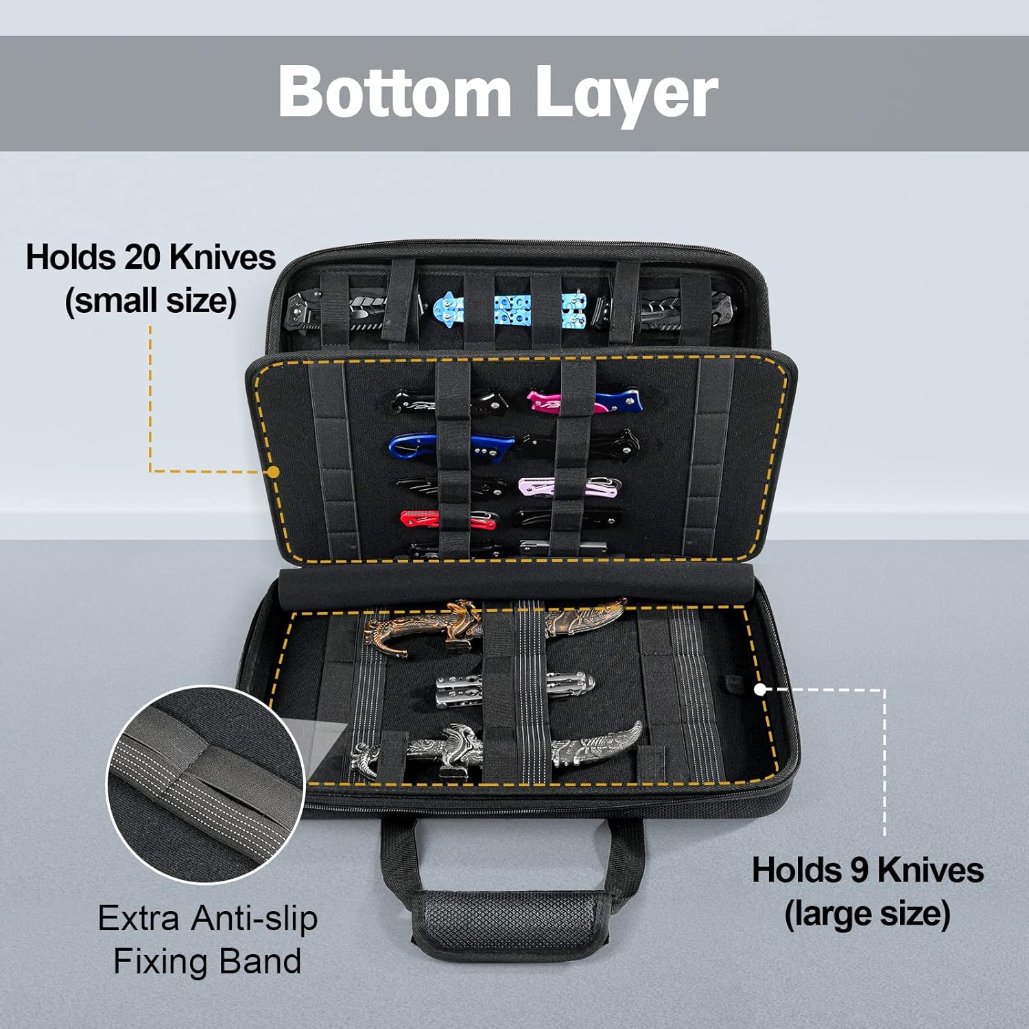 ProCase Knife Display Case Perfect Organizer for EDC Collection