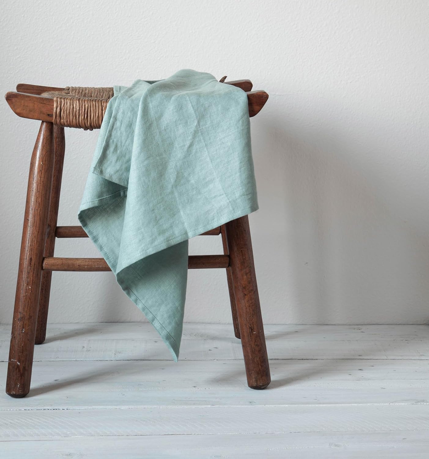 Stonewashed Flax Linen Towels 20x27 inches Eco-Soft kitchen tea towels