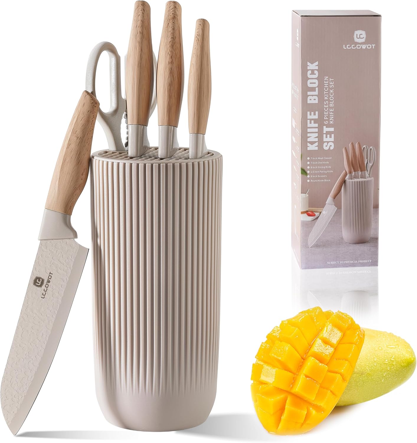 Stylish Sharp and Functional 6-Pack Knife Set